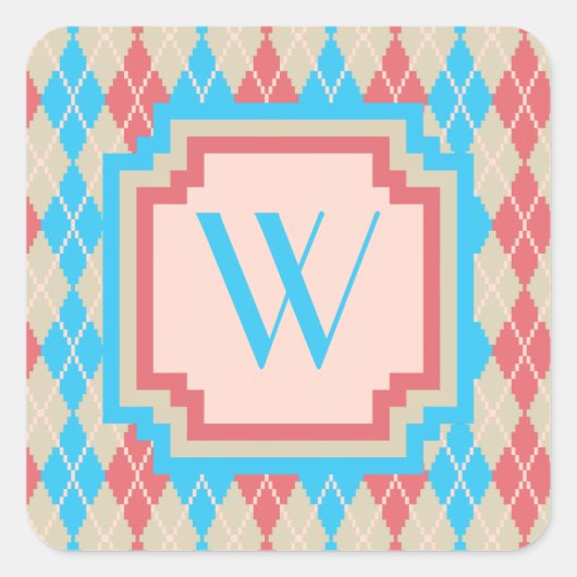 ビーチステッアーガイルク スクエアシール (正面)