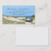 ビーチステップ名刺 名刺 (正面/裏面)