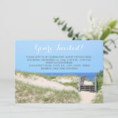 ビーチステップ招待状 招待状 (スタンド正面)