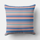 ビーチストライプパーティー01 クッション (裏面)