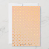 ビーチストリングライツブライダルシャワー招待 招待状 (裏面)