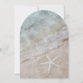 ビーチストリングライトバチェロレッテ 招待状 (裏面)