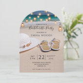 ビーチストリングライトバチェロレッテ 招待状 (スタンド正面)