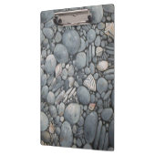 ビーチストーンシェル石絵画石芸術 クリップボード (左)