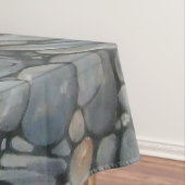 ビーチストーンシェル石絵画石芸術 テーブルクロス (インサイチュ)