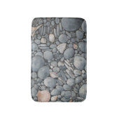 ビーチストーンシェル石絵画石芸術 バスマット (正面縦)