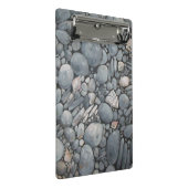 ビーチストーンシェル石絵画石芸術 ミニクリップボード (アングル)