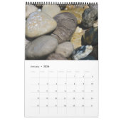 ビーチストーンズオブミシガンレイクカレンダー カレンダー (1月 2026)