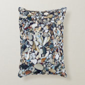 ビーチストーンズ小石 アクセントクッション (正面(垂直))