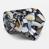 ビーチストーンズ小石 ネクタイ (ロール)