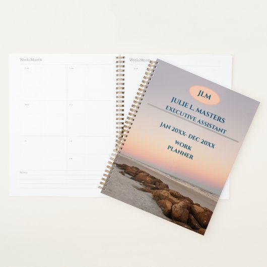 ビーチストーンワーク企業のビジネスエグゼクティブ プランナー手帳 (ディスプレー)