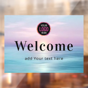 ビーチスモールビジネス ウィンドウサイン