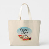 ビーチスロストート ラージトートバッグ (裏面)