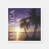 ビーチズアットネグリジャマイカ スタンダードカクテルナプキン (正面)