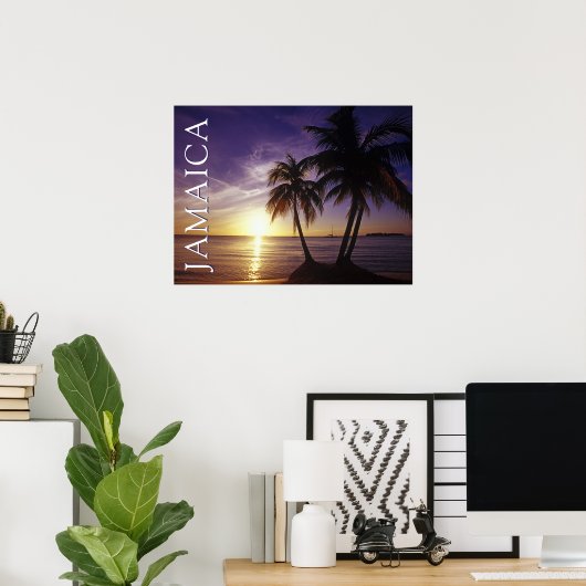 ビーチズアットネグリジャマイカ ポスター (ホームオフィス)
