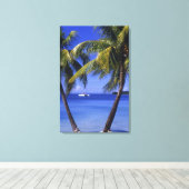 ビーチズアットネグリル，ジャマイカ2 キャンバスプリント (インサイチュ (ウッドフロア))