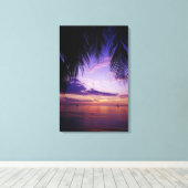 ビーチズアットネグリル,ジャマイカ3 キャンバスプリント (インサイチュ (ウッドフロア))