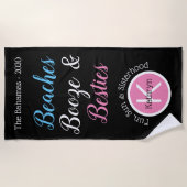 ビーチズ、ブーズ&ベスティーズ ビーチタオル (正面)