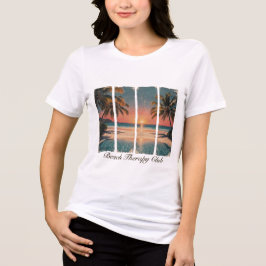 ビーチセラピークラブ 女性用Tシャツ トライブレンドTシャツ