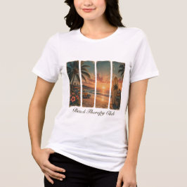 ビーチセラピー倶楽部 女性用Tシャツ トライブレンドTシャツ