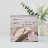 ビーチセラピー 5.25 x 5.25 カード (スタンド正面)