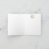 ビーチセレニティサンキューノートカード サンキューカード (内部)