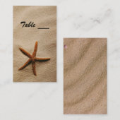 ビーチセレニティテーブルカード プレイスカード (正面/裏面)