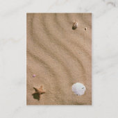 ビーチセレニティ披露宴カード エンクロージャーカード (裏面)