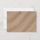 ビーチセレニティRSVPカード 出欠カード (裏面)