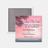 ビーチセーブザデートマグネット マグネット (正面/裏面)