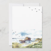 ビーチソレス招待状 招待状 (裏面)