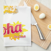 ビーチタイムハワイ キッチンタオル (四つ折り)