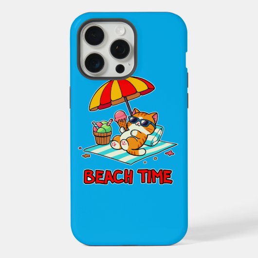 ビーチタイム3 iPhoneケース (裏面)