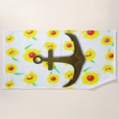 ビーチタオルいかり ビーチタオル (正面)