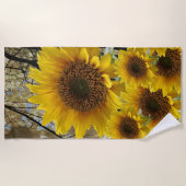 ビーチタオルひまわり ビーチタオル (正面)