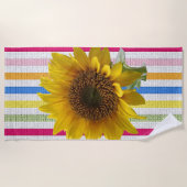 ビーチタオルひまわり ビーチタオル (正面)