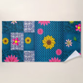 ビーチタオルひまわり ビーチタオル (正面)