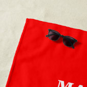 ビーチタオルを再素晴らし作する ビーチタオル (インサイチュ)