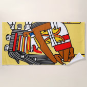 ビーチタオルアステカ ビーチタオル (正面)