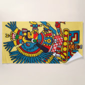 ビーチタオルアステカ ビーチタオル (正面)