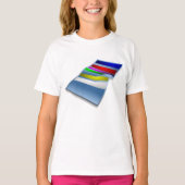 ビーチタオルガールズTシャツ Tシャツ (正面)