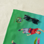 ビーチタオルクジラ魔法ホエールパレード！ ビーチタオル (インサイチュ)