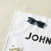 ビーチタオルゴーチームビール ビーチタオル (インサイチュ)