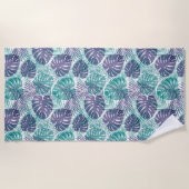 ビーチタオルトロピカルパームズ ビーチタオル (正面)