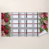 ビーチタオルフローラ ビーチタオル (正面)