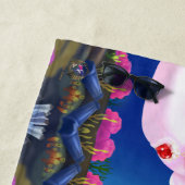 ビーチタオルプリンセスエビアナ「美しいもの…」 ビーチタオル (インサイチュ)