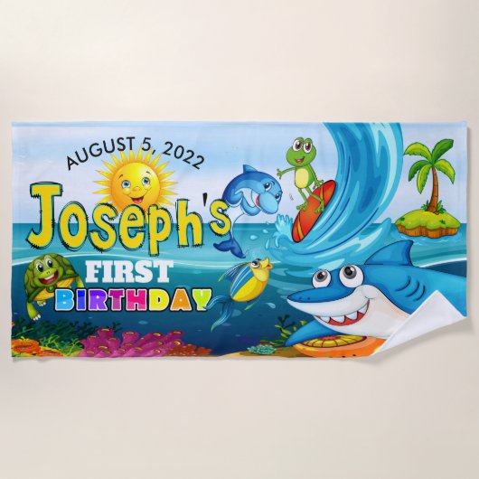 ビーチタオル修正 ビーチタオル (正面)