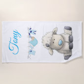 ビーチタオル子羊 ビーチタオル (正面)