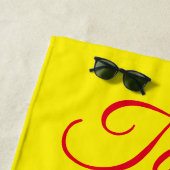 ビーチタオル熊 ビーチタオル (インサイチュ)