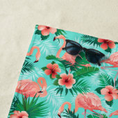 ビーチタオル熱帯フラミンゴ ビーチタオル (インサイチュ)